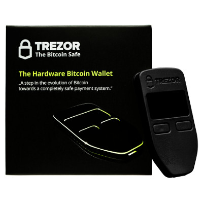 Hardvérová bitcoin peňaženka Trezor